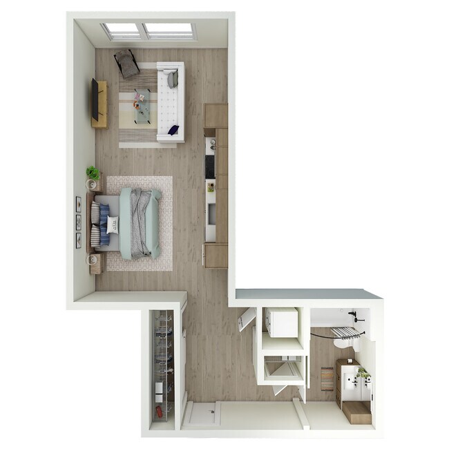 Studio - e12.1 101 floor plan